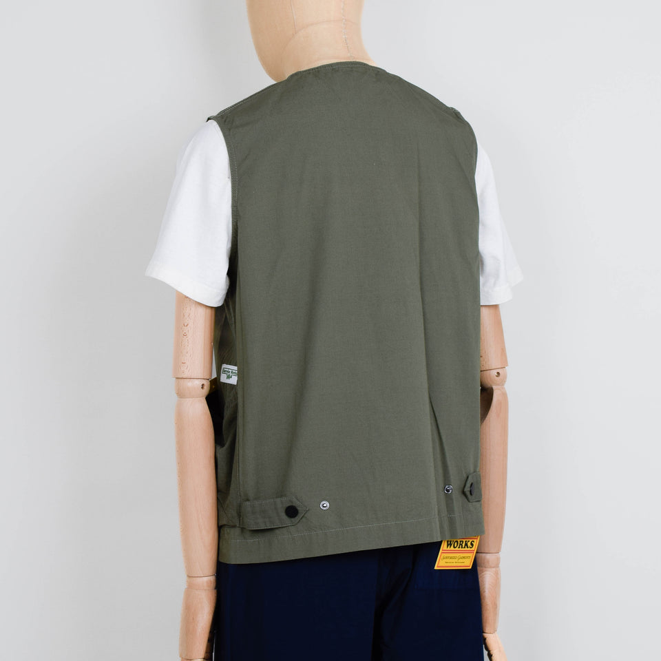 Service Works Gardener Vest - Olive