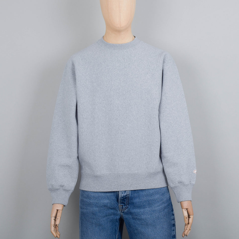 Nudie Jeans Hasse Crew Neck Sweatshirt - Grey Melange