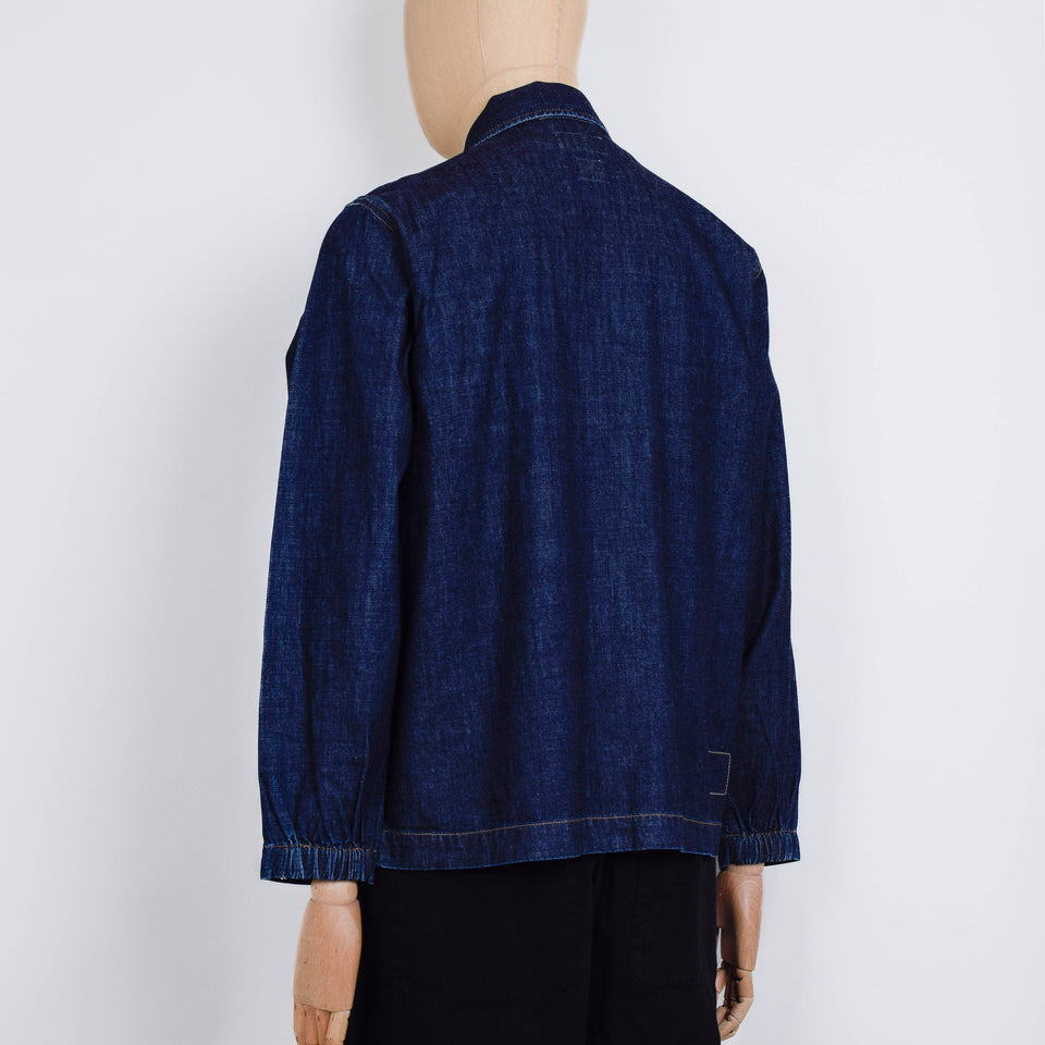Universal Works Labour Jacket Kaihara Denim - Indigo