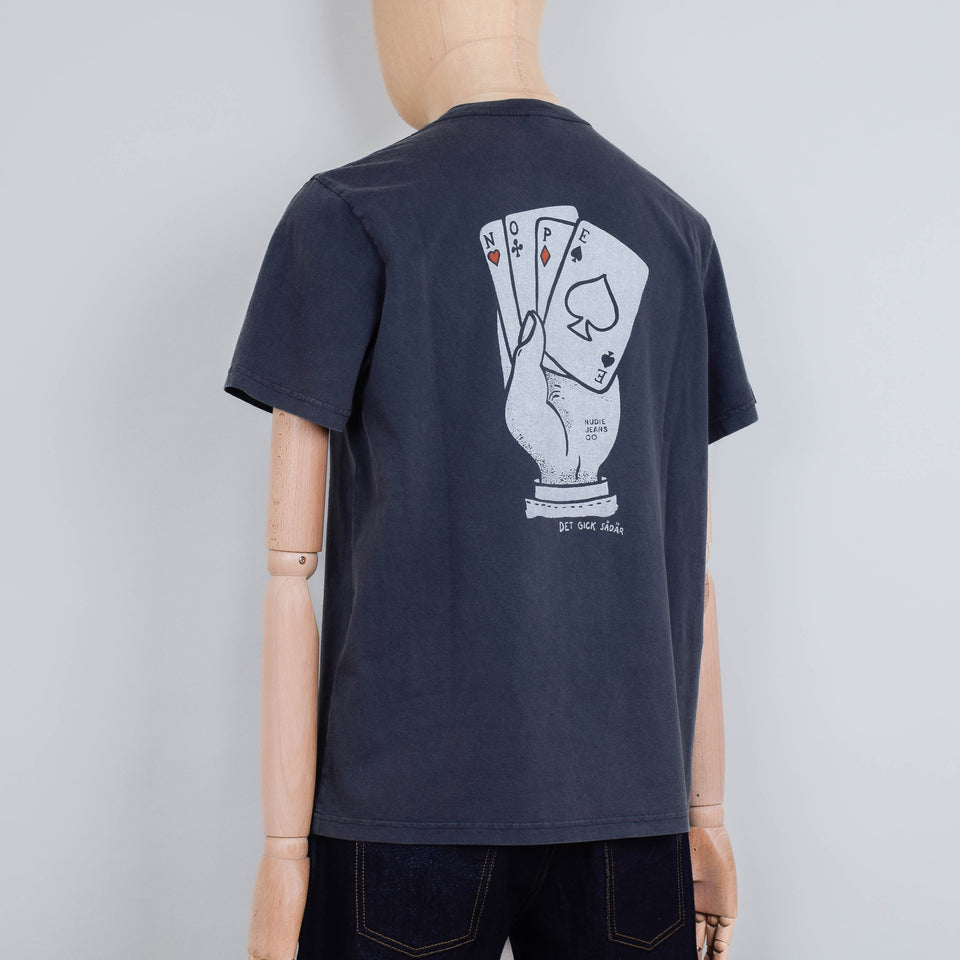 Nudie Jeans Roy Nope T-Shirt - Antracite