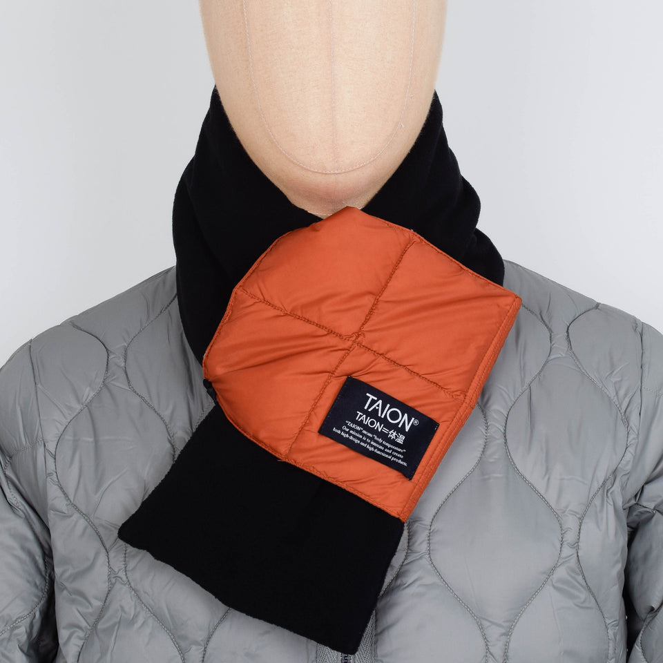 Taion Down Scarf - Orange