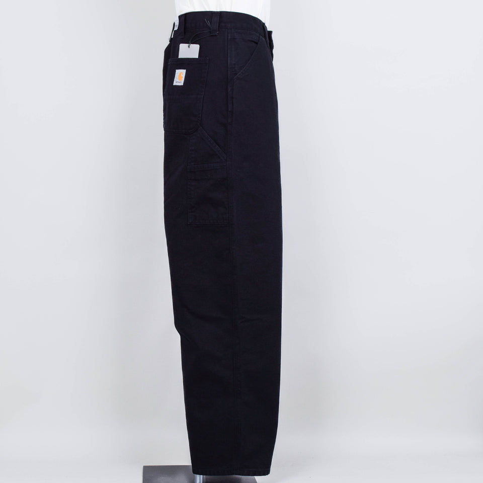Carhartt WIP OG Single Knee Pant - Black Stone Washed