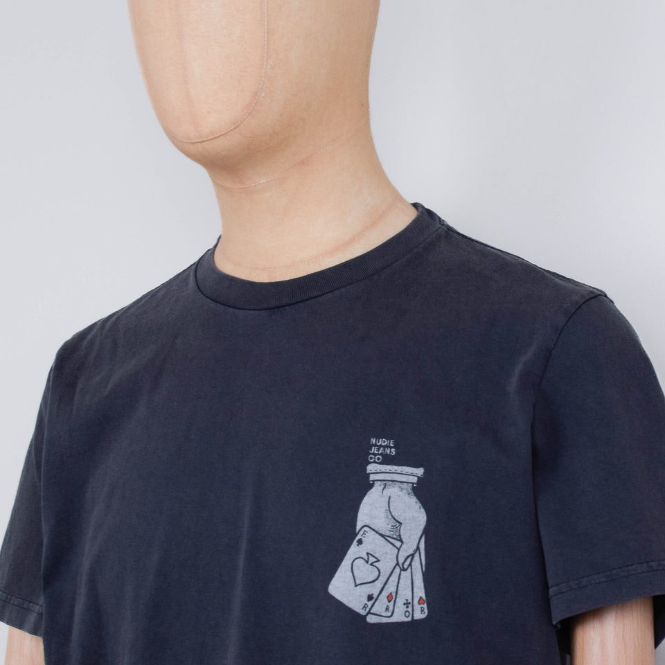 Nudie Jeans Roy Nope T-Shirt - Antracite