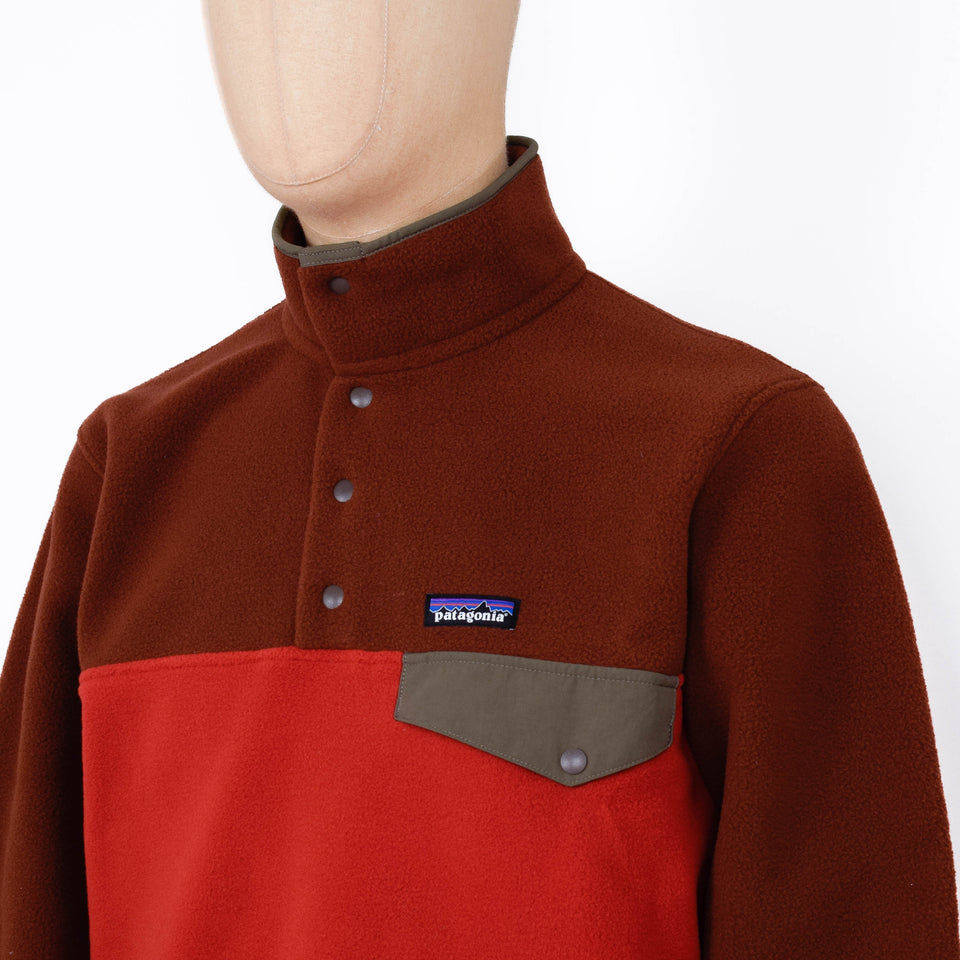 Patagonia LW Synch Snap-T Pullover - Amanita Red