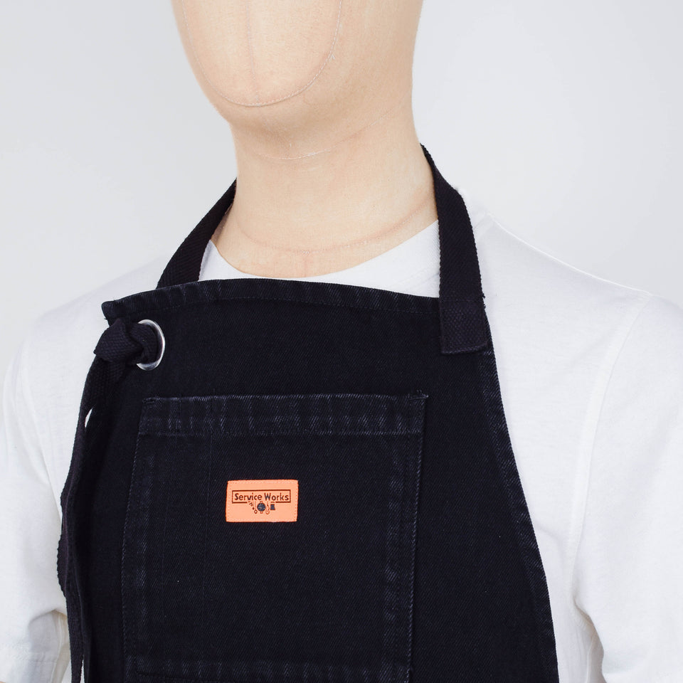 Service Works Denim Apron - Dark Wash