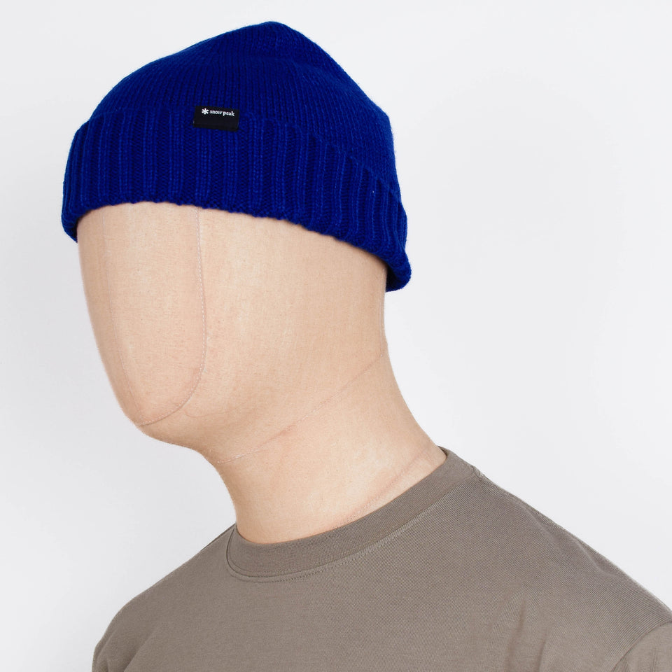 Snow Peak Standard Knit Cap - Blue