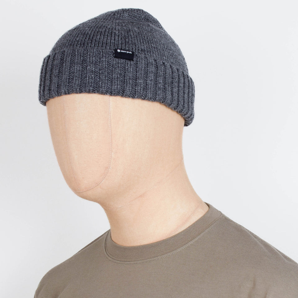 Snow Peak Standard Knit Cap - Charcoal