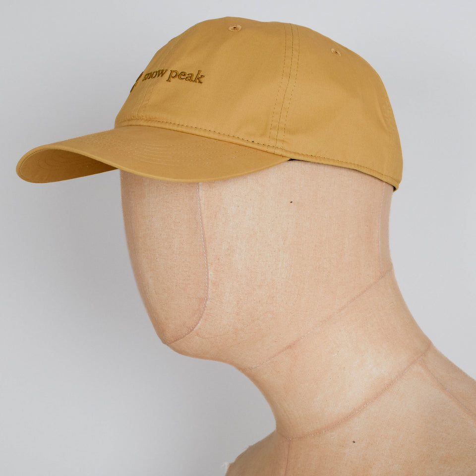 Snow Peak Standard Logo Cap - Yellow