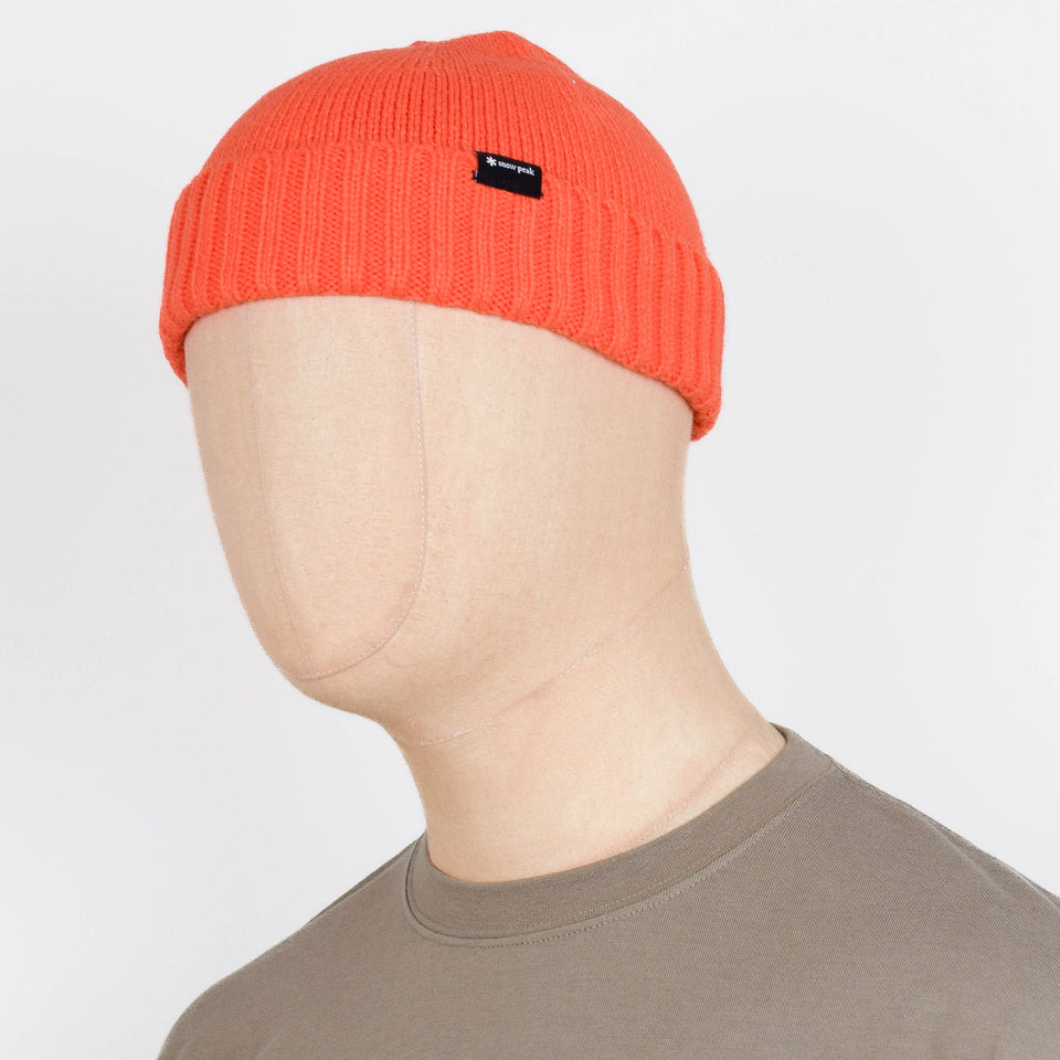 Snow Peak Standard Knit Cap - Orange