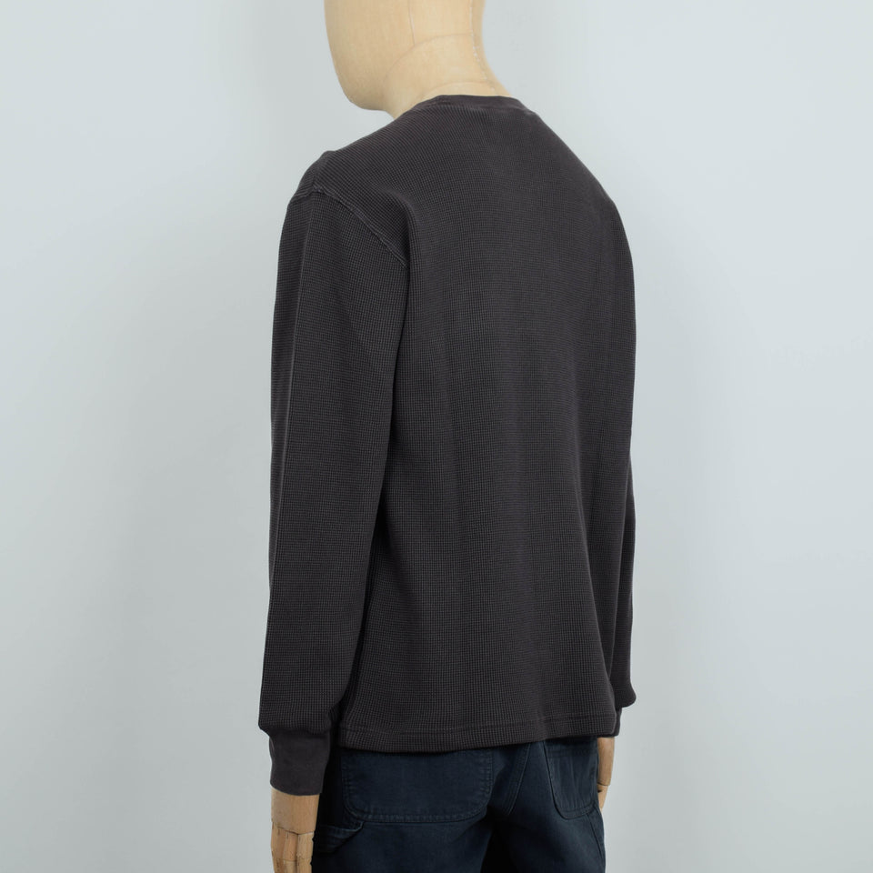 Carhartt WIP L/S Vista Waffle T-Shirt - Tobacco