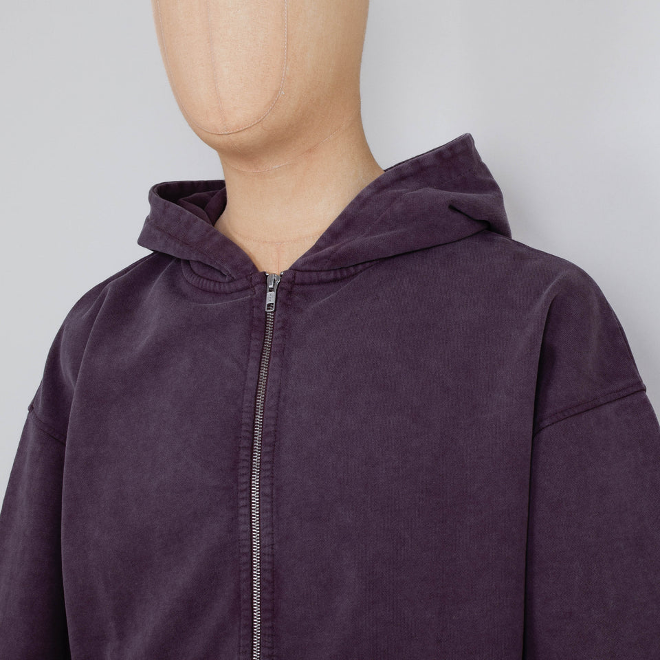 Colorful Standard Organic Oversized Zip Hood - Faded Grape