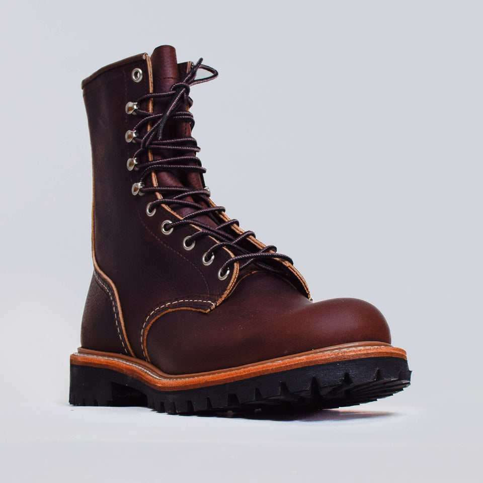 Red Wing 8" Logger Boot - Briar Oil Slick Leather