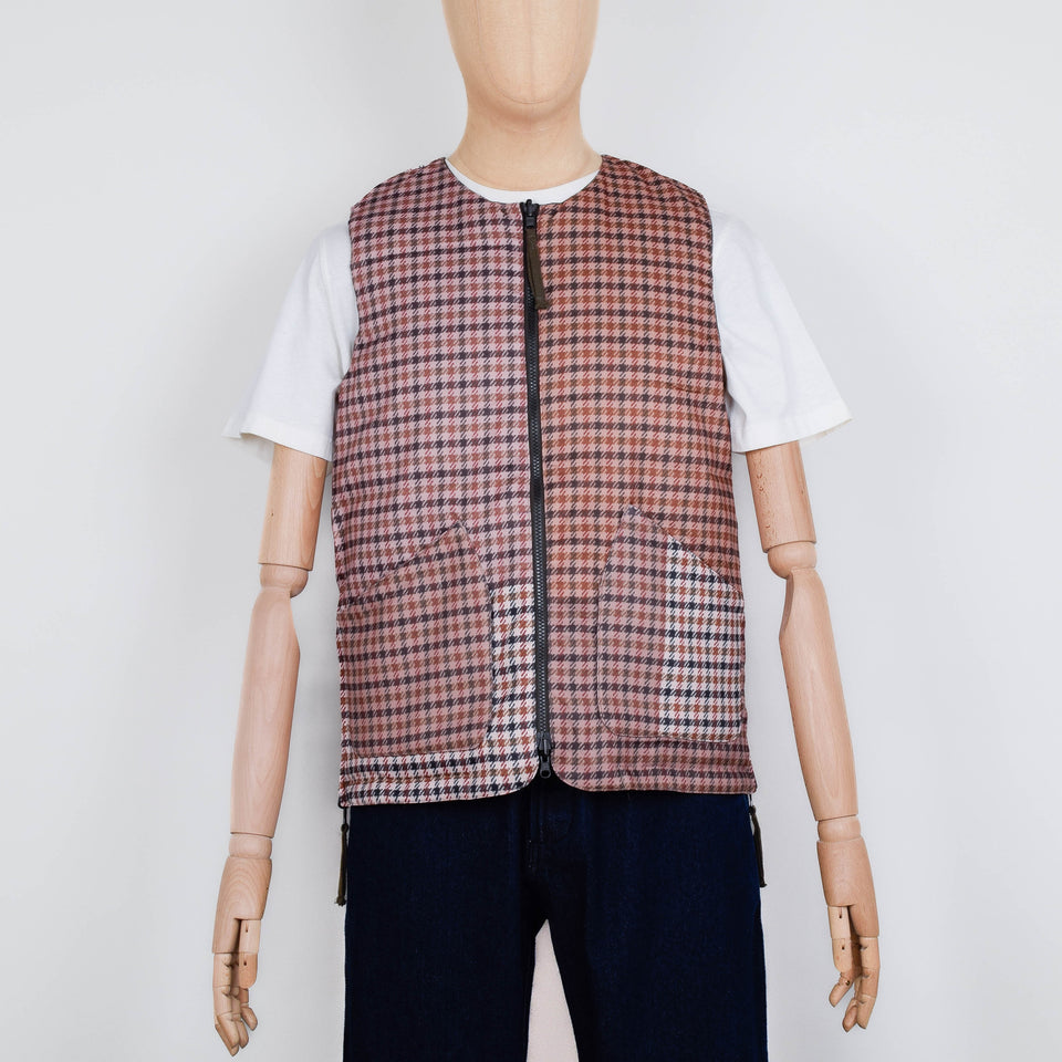 Universal Works x Taion Military Liner Vest (Reversible) - Dark Olive