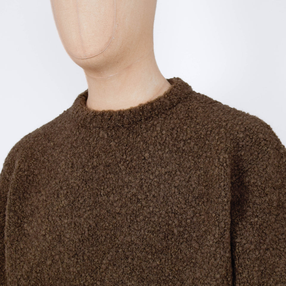 Edwin Dun Textured Sweater - Taupe