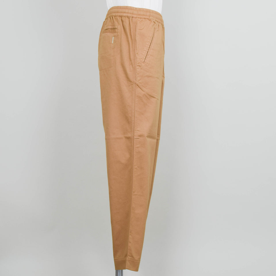 Folk Drawcord Assembly Pant - Pecan Twill