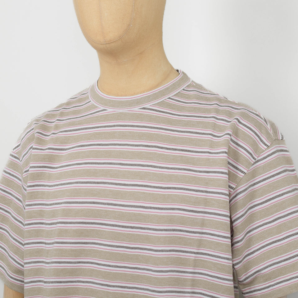 YMC Triple T-Shirt - Taupe Multi
