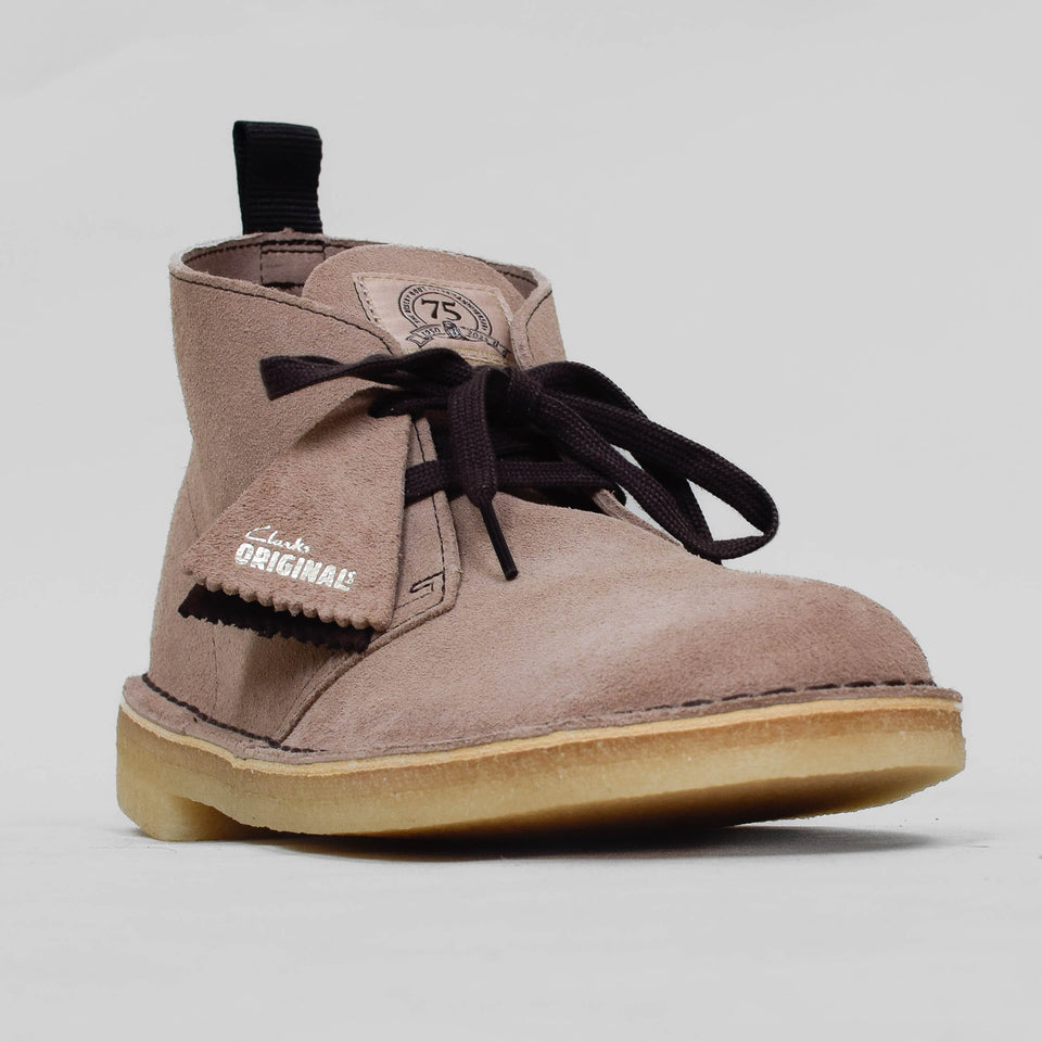 Clarks Originals Desert Boot - Wolf Suede