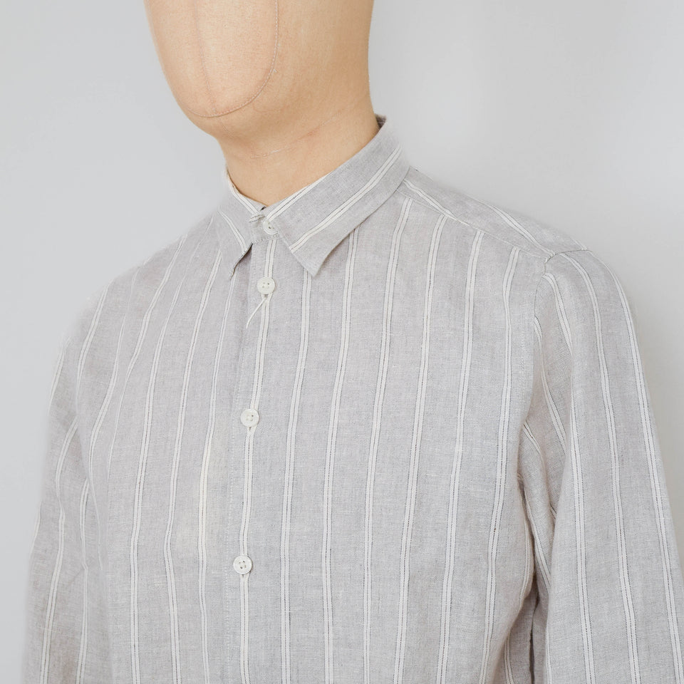 NN. 07 Enzo Shirt - Oat Stripe