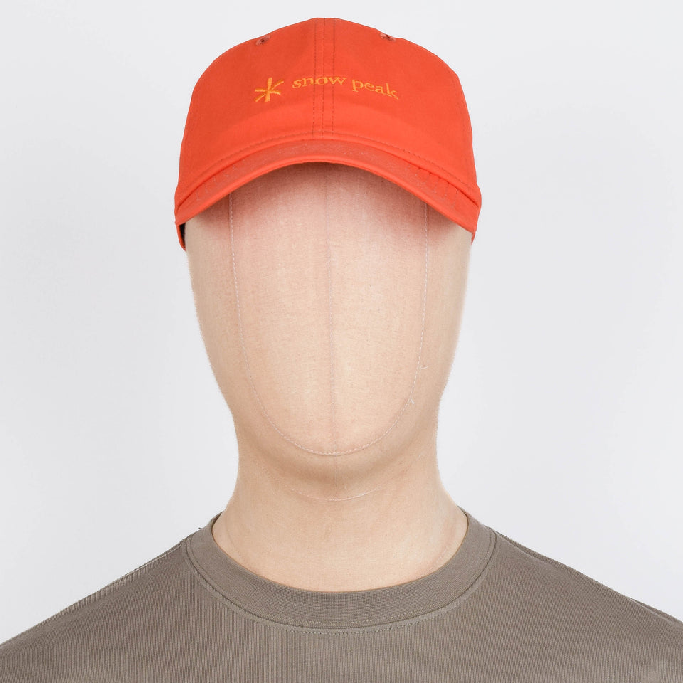 Snow Peak Standard Logo Cap - Orange