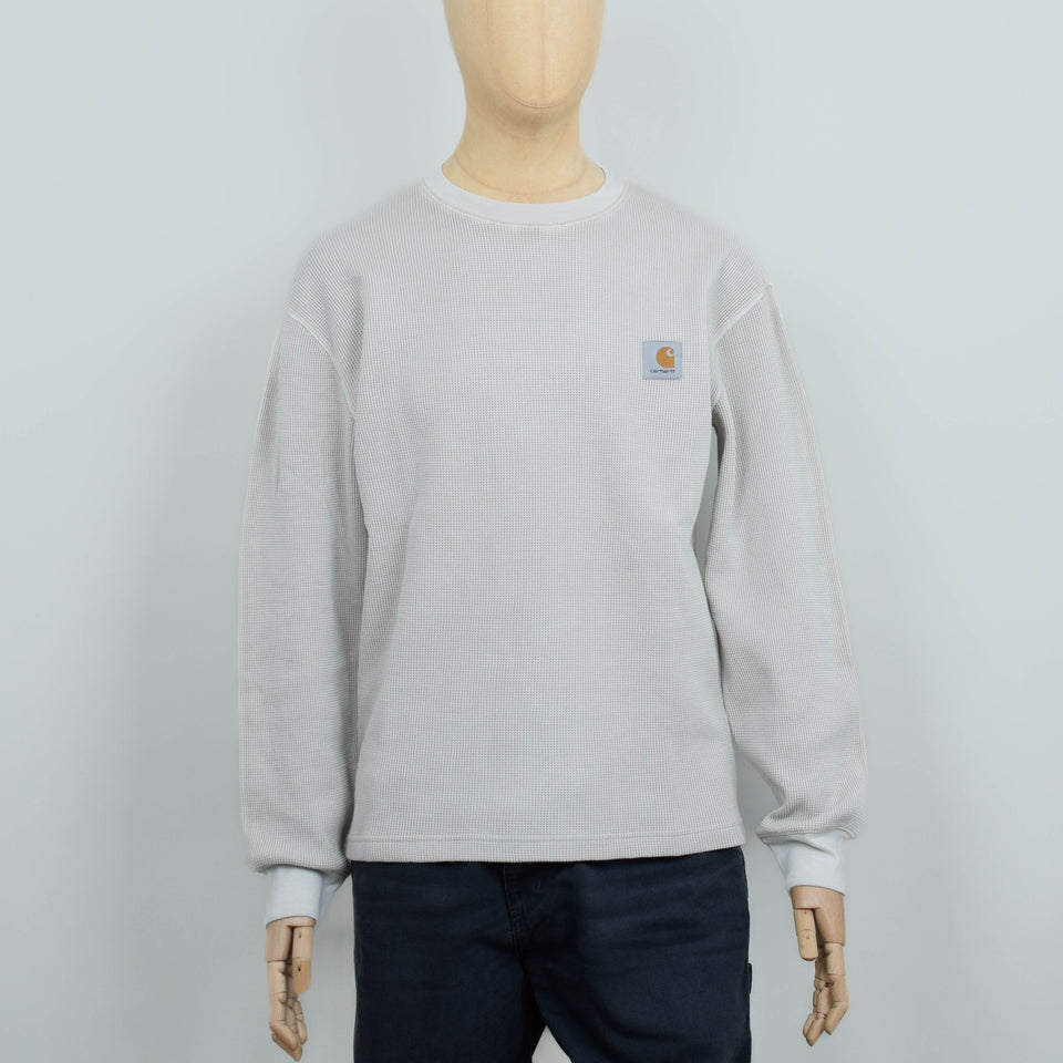 Carhartt WIP L/S Vista Waffle T-Shirt - Fleur De Sel
