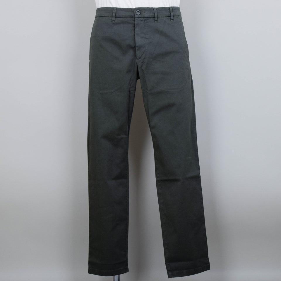 Norse Projects Aros Regular Light Stretch - Spruce Green