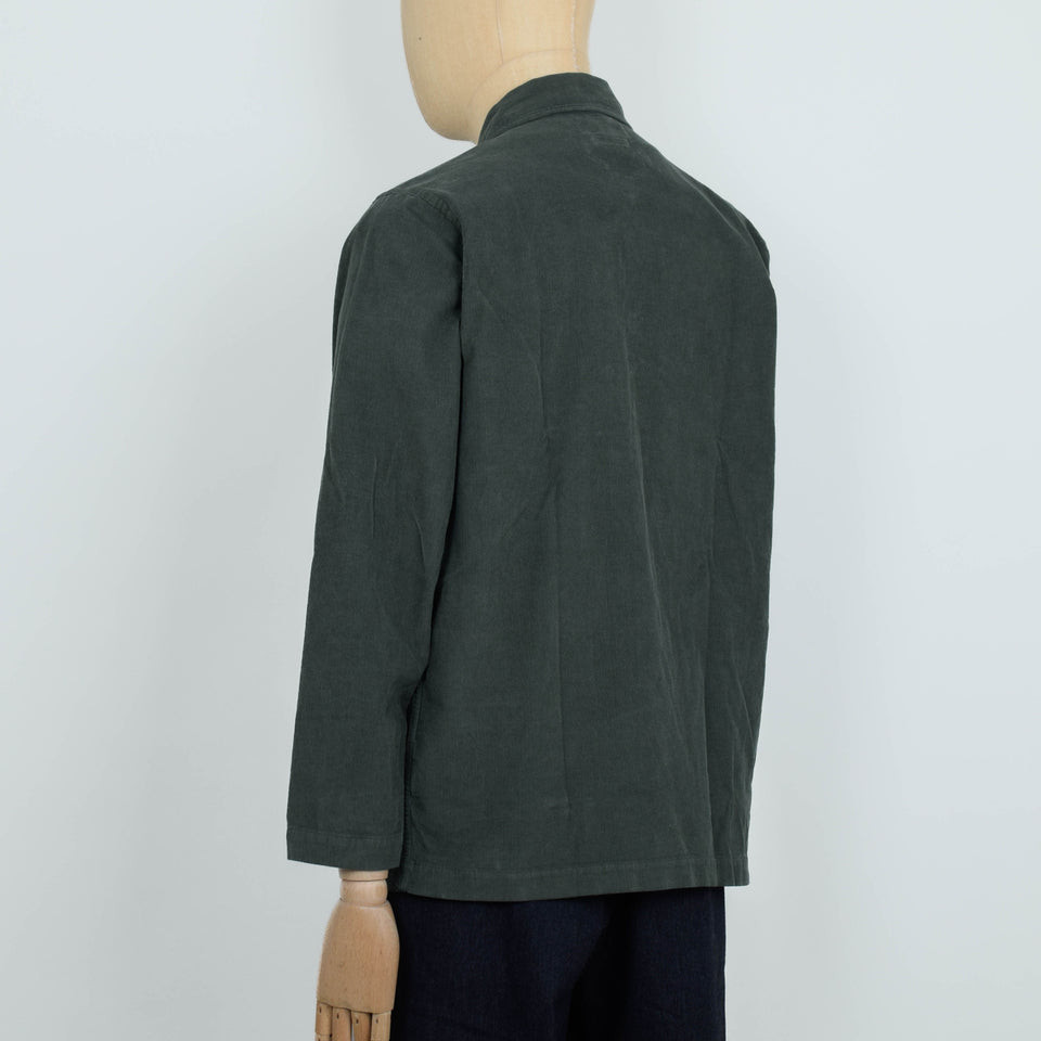 Universal Works Bakers Overshirt Fine Cord - Olive