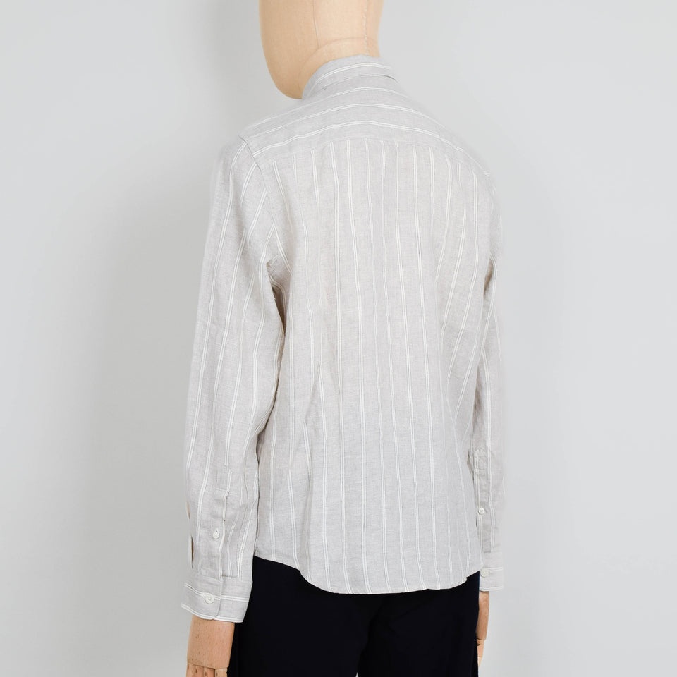 NN. 07 Enzo Shirt - Oat Stripe