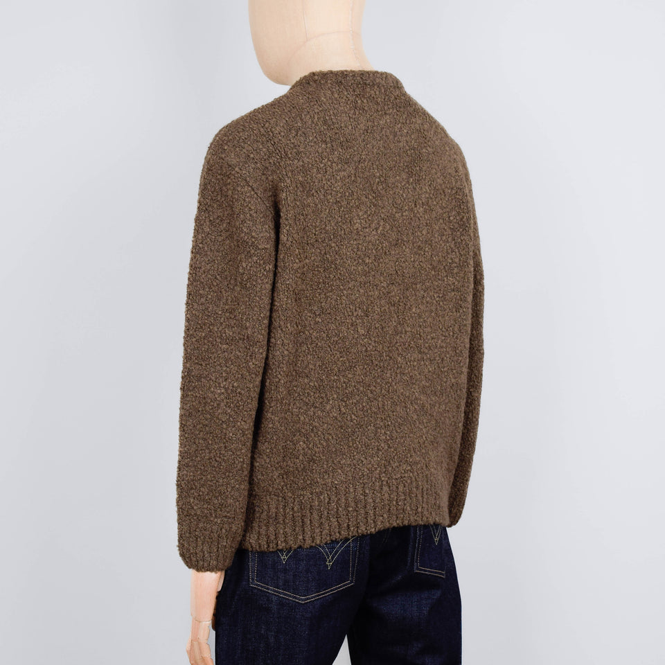 Edwin Dun Textured Sweater - Taupe