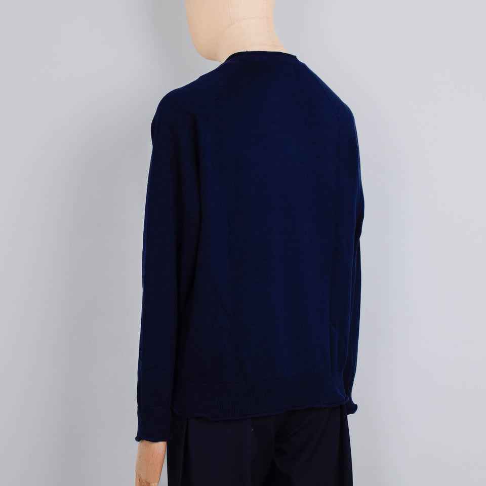Pittari Usk Cotton 12GG - Dark Navy