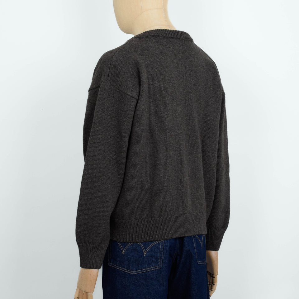 Colorful Standard Merino Wool V-Neck Cardigan - Coffee