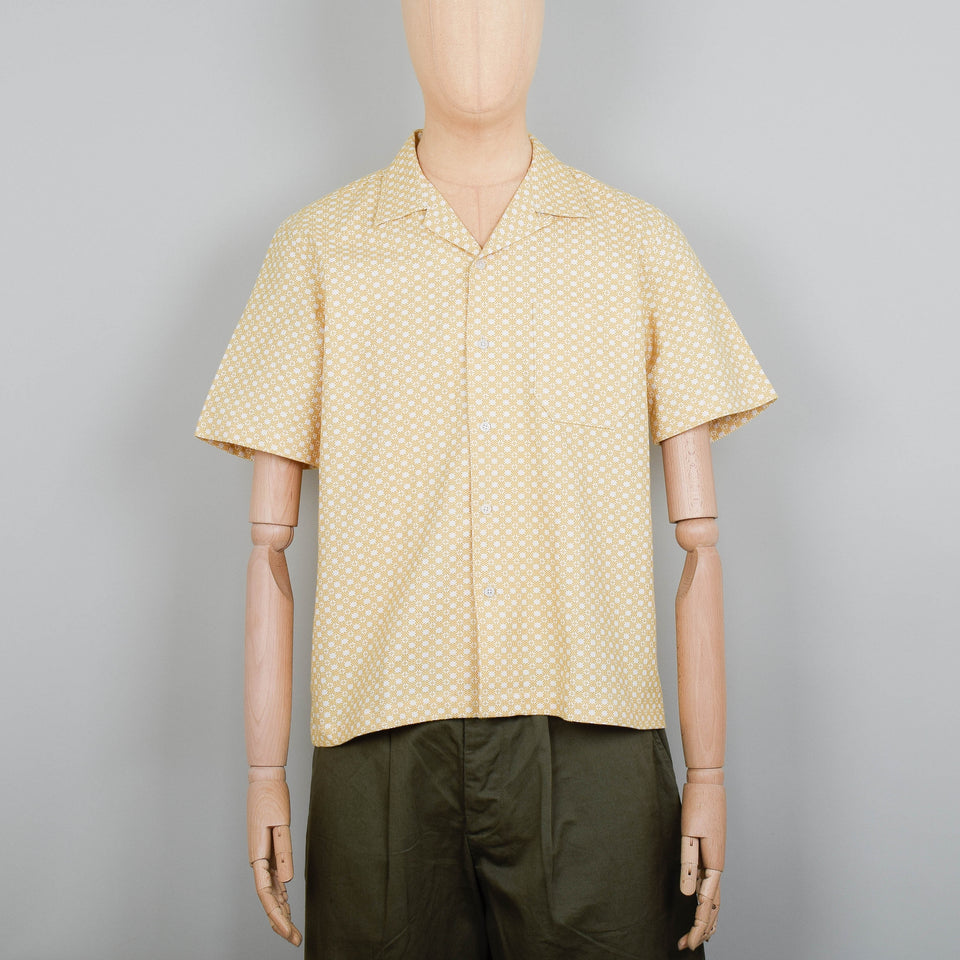 Universal Works Road Shirt Cotton - Yellow