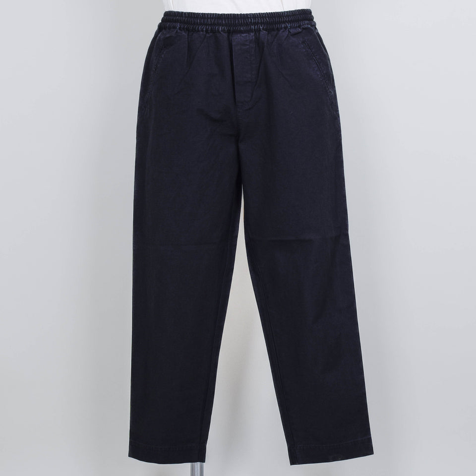 Folk Drawcord Assembly Pant - Soft Black Linear Texture