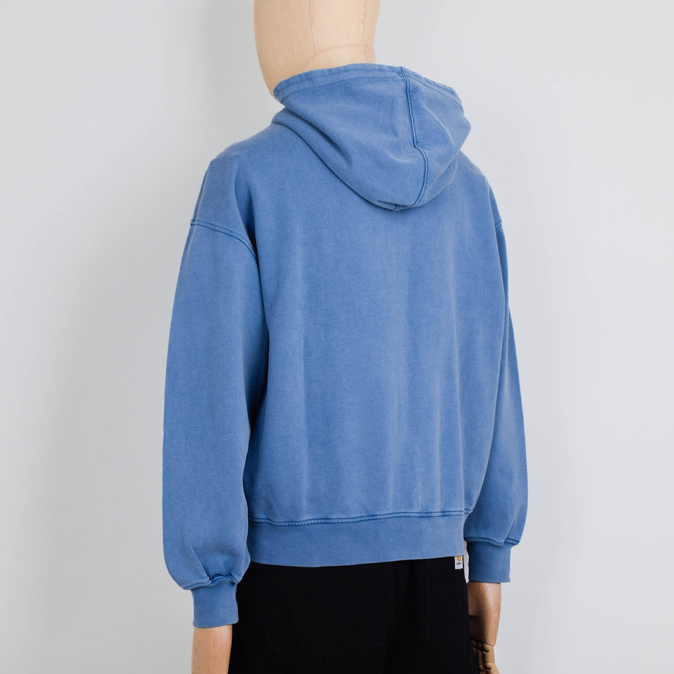 Colorful Standard Organic Oversized Zip Hood - Faded Indigo
