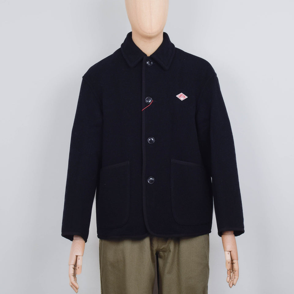 Danton Wool Coveralls Jacket Black Liquor Store