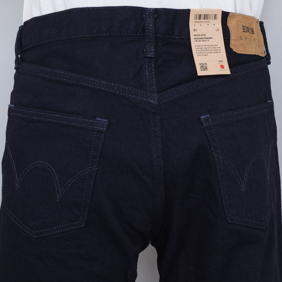 Edwin Regular Straight - Black Unwashed (8999)