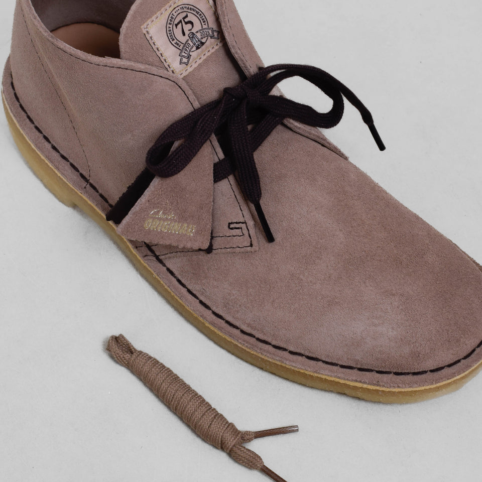 Clarks Originals Desert Boot - Wolf Suede