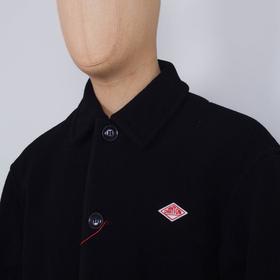 Danton Wool Coveralls Jacket - Black