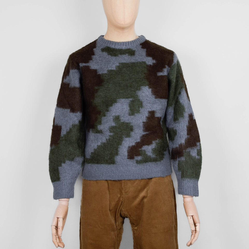 Gramicci Mohair Sweater - Jungle Digi Camo