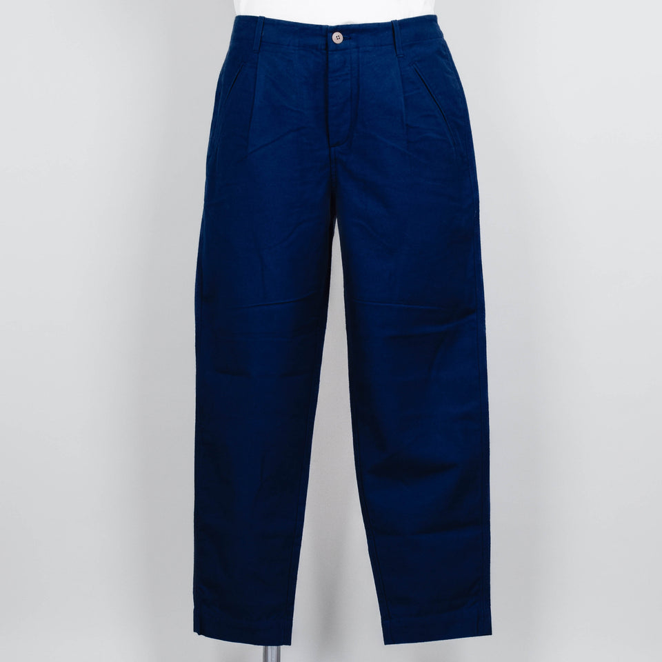 Folk Assembly Pant - Ink Blue Moleskin