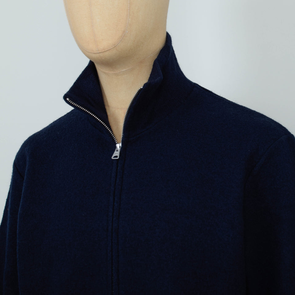 NN. 07 Boiled Full Zip 6398 - Navy