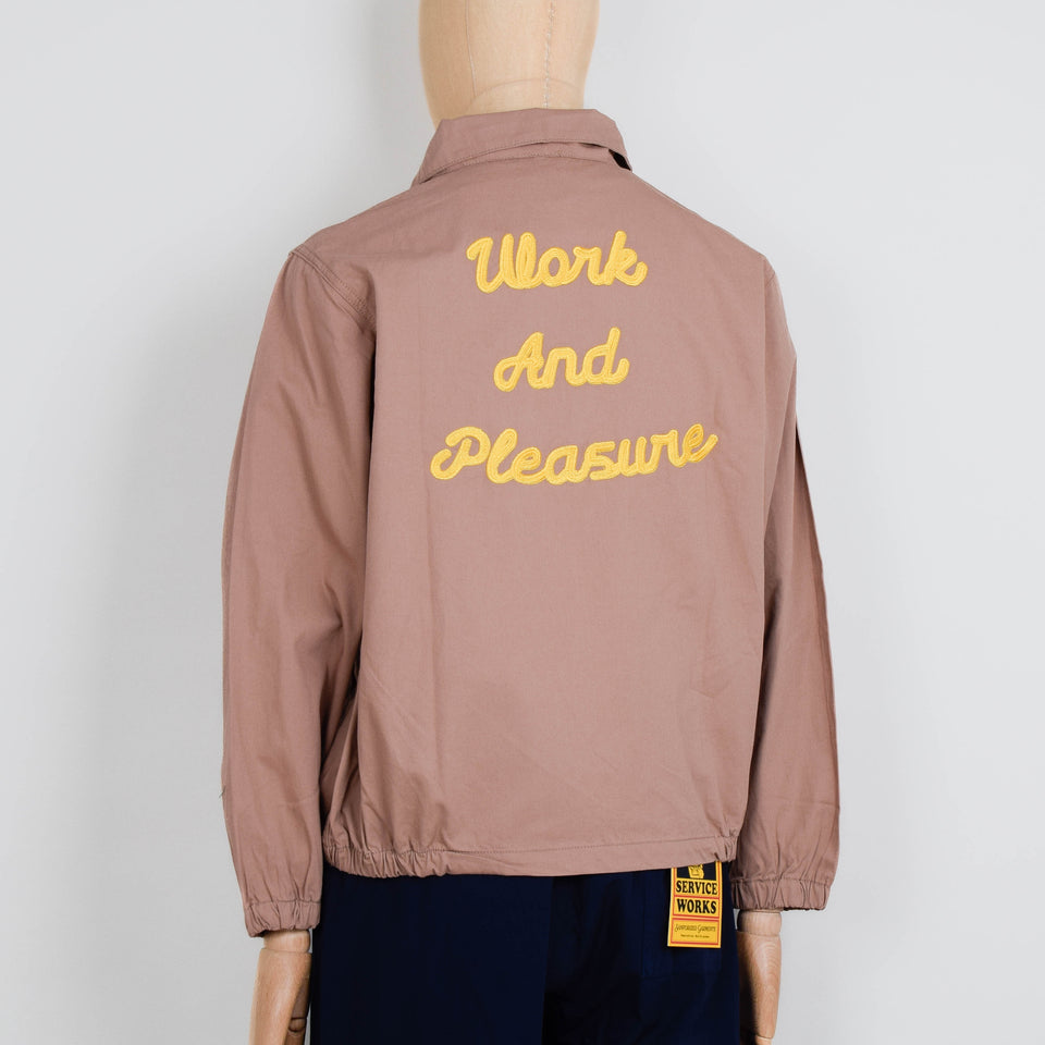 Service Works Twill Work Jacket- Mushroom