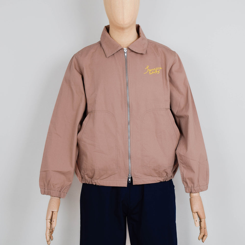 Service Works Twill Work Jacket- Mushroom