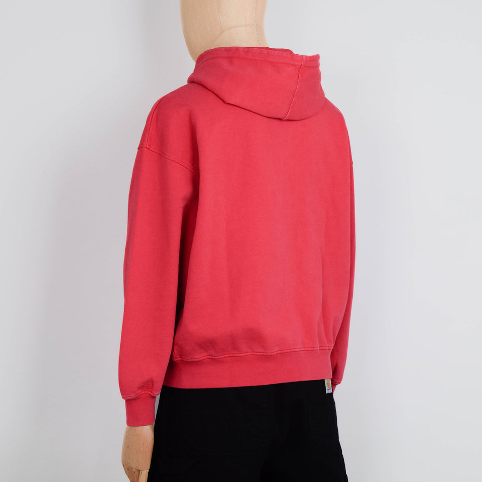 Colorful Standard Organic Oversized Zip Hood - Faded Red