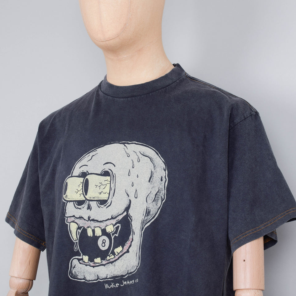 Nudie Jeans Koffe 8 Ball T-Shirt - Antracite