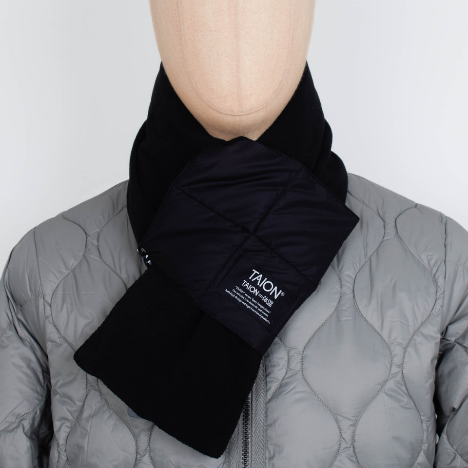 Taion Down Scarf -Black