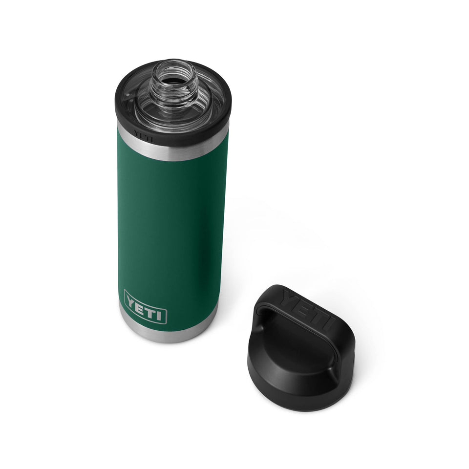 YETI Rambler 18oz Bottle - Black Forest Green