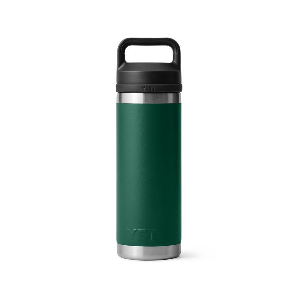 YETI Rambler 18oz Bottle - Black Forest Green
