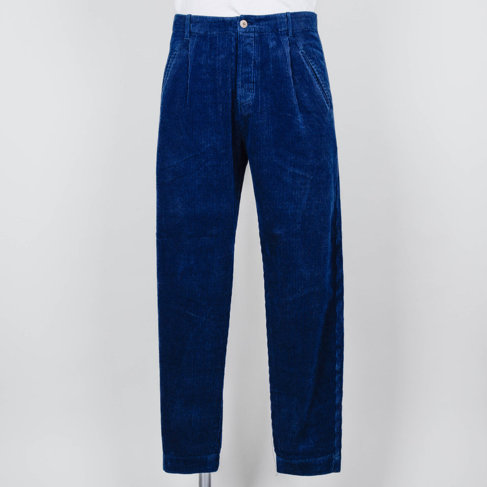 Folk Assembly Pant - Washed Indigo Cord