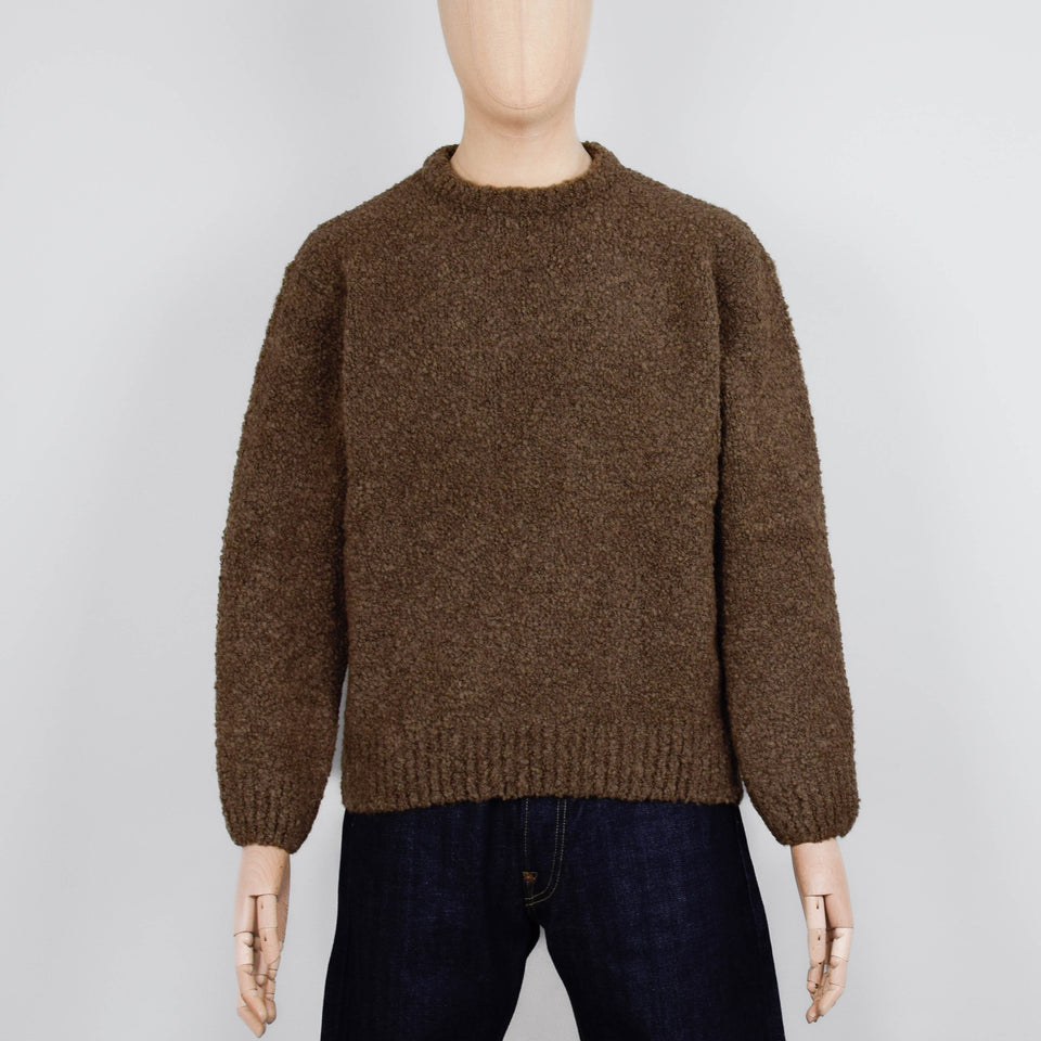 Edwin Dun Textured Sweater - Taupe