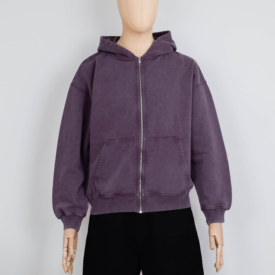 Colorful Standard Organic Oversized Zip Hood - Faded Grape